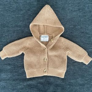 Old Navy Button Up Sweater 6-12m